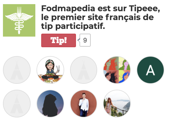 ma campagne fodmapedia sur Tipeee