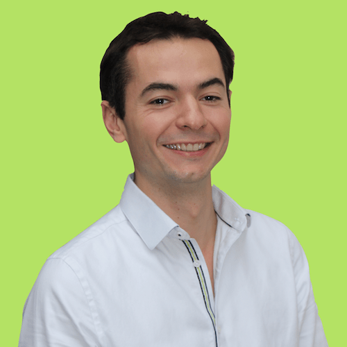 Portrait of Emmanuel, creator of Fodmapedia.
