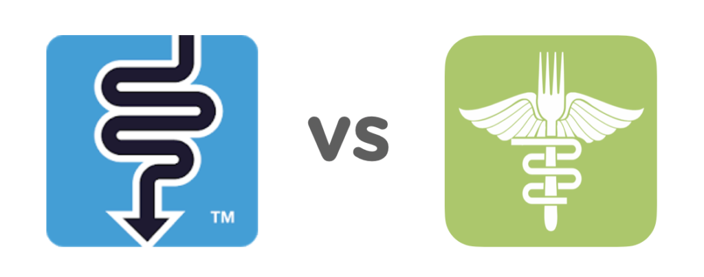 les 2 logos de Monash et Fodmapedia